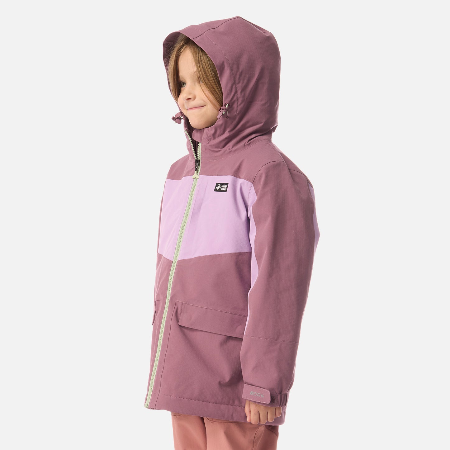 Chaqueta Niña Mini Diluvio Lila Haka Honu
