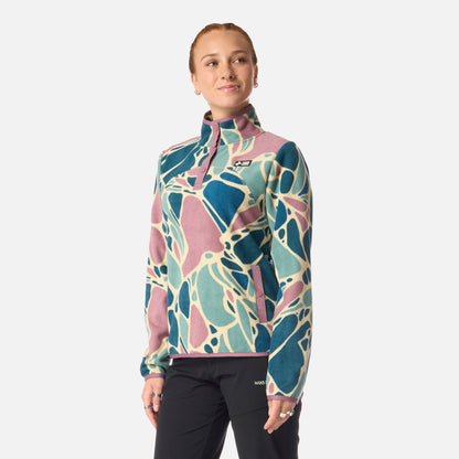 Polar Mujer Tokerau Print Petroleo Haka Honu
