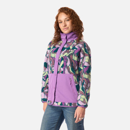 Polar Mujer Zip-porrito Print Morado Haka Honu