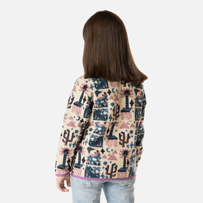 Polar Niña Tokerau Poki Print Crema Haka Honu