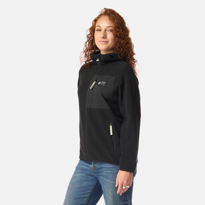 Polar Mujer Leñera Negro Haka Honu
