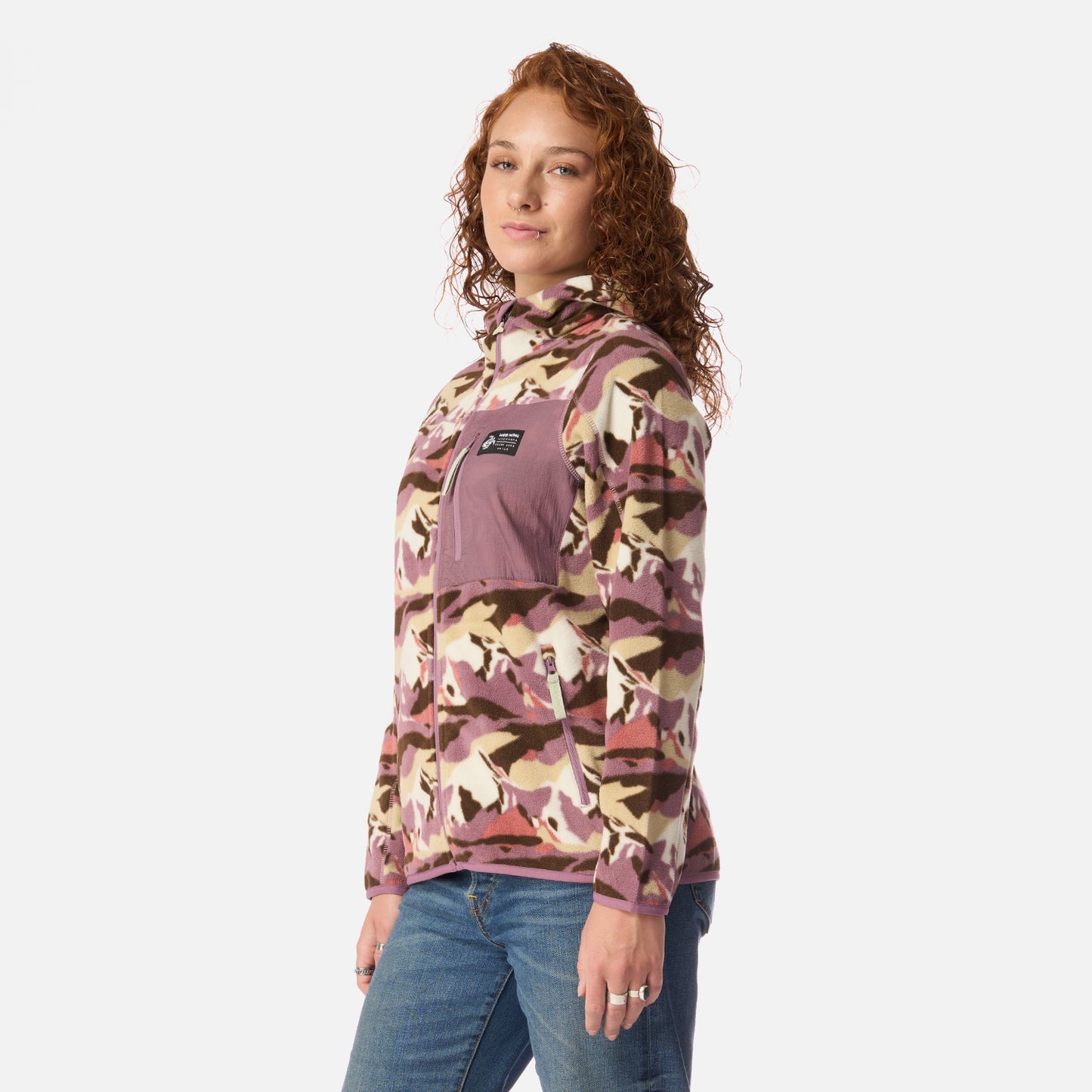 Polar Mujer Leñera Print Lila Haka Honu