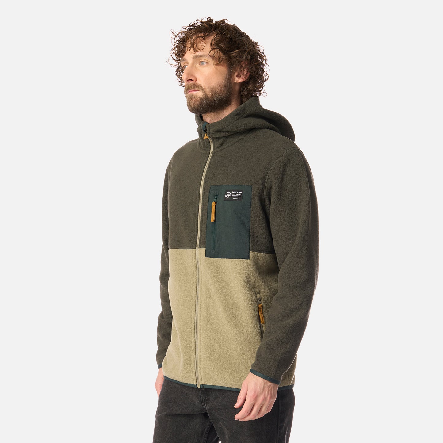 Polar Hombre Leñero Verde Militar Haka Honu