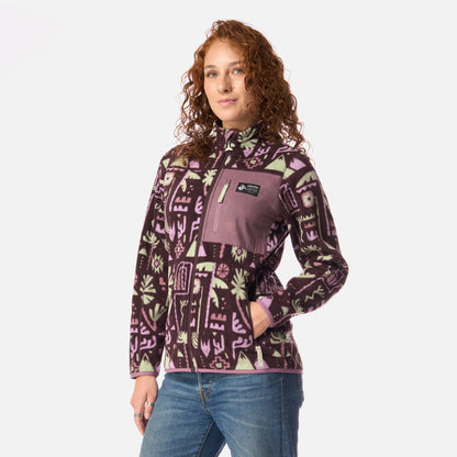 Polar Mujer Ruil Print Burdeo Haka Honu