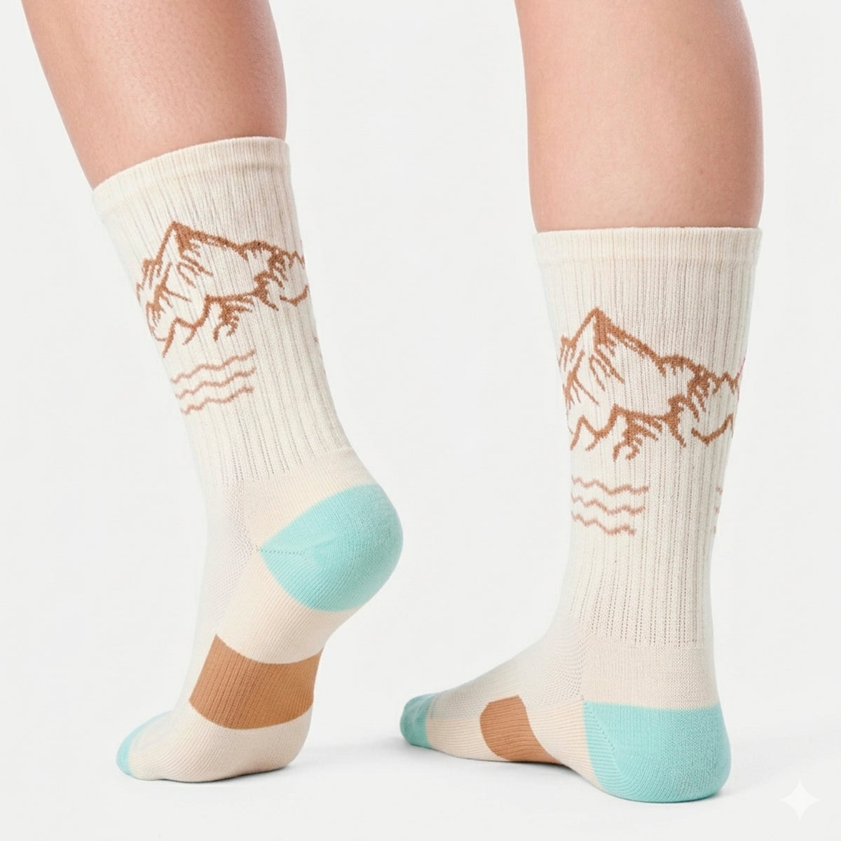 Calcetines Mujer Sendero Beige Haka Honu