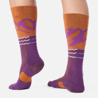 Calcetines Mujer Sendero Morado Haka Honu