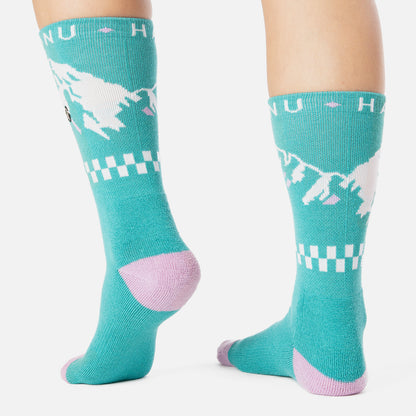 Calcetines Mujer Arriero Turquesa Haka Honu