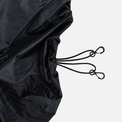 Cubre Mochila Caparazon Negro  Haka Honu