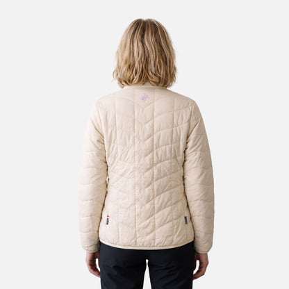 Chaqueta Mujer Muy Ultraliviana Crema Haka Honu