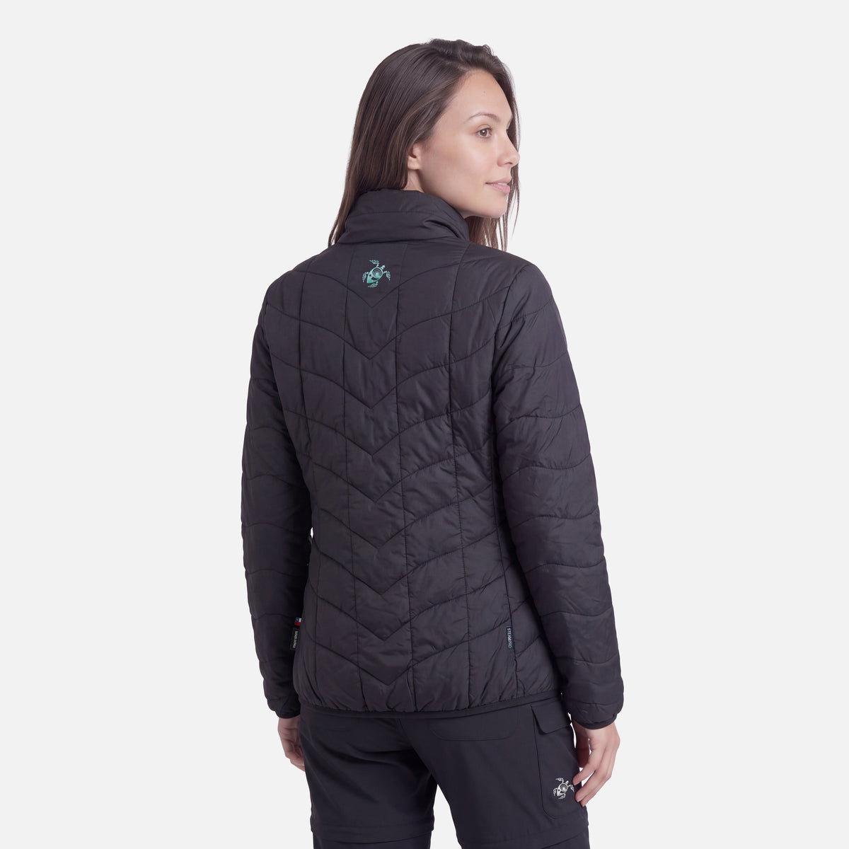 Chaqueta Mujer Muy Ultraliviana Negro Haka Honu