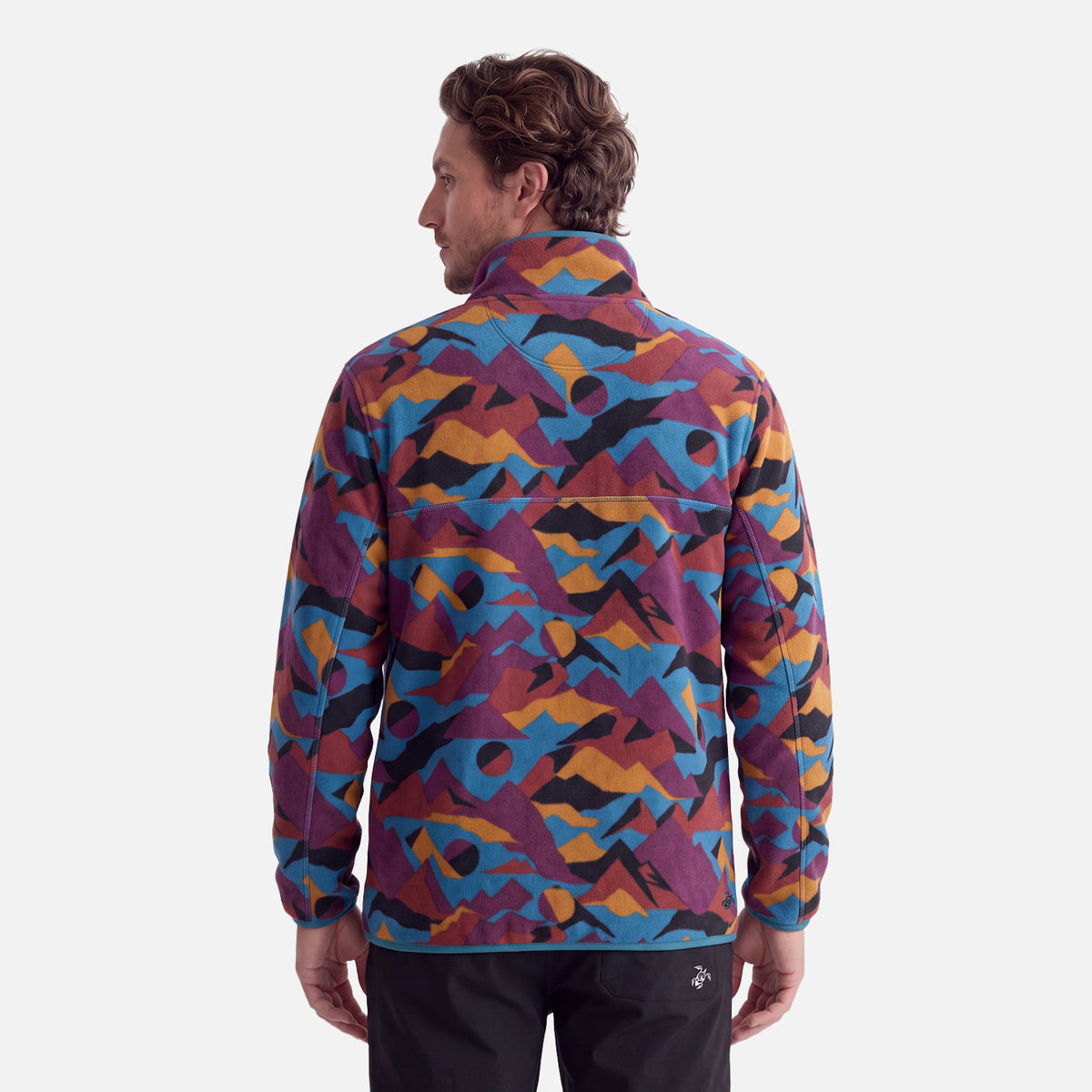 Polar Hombre Tokerau Print Morado Oscuro Haka Honu