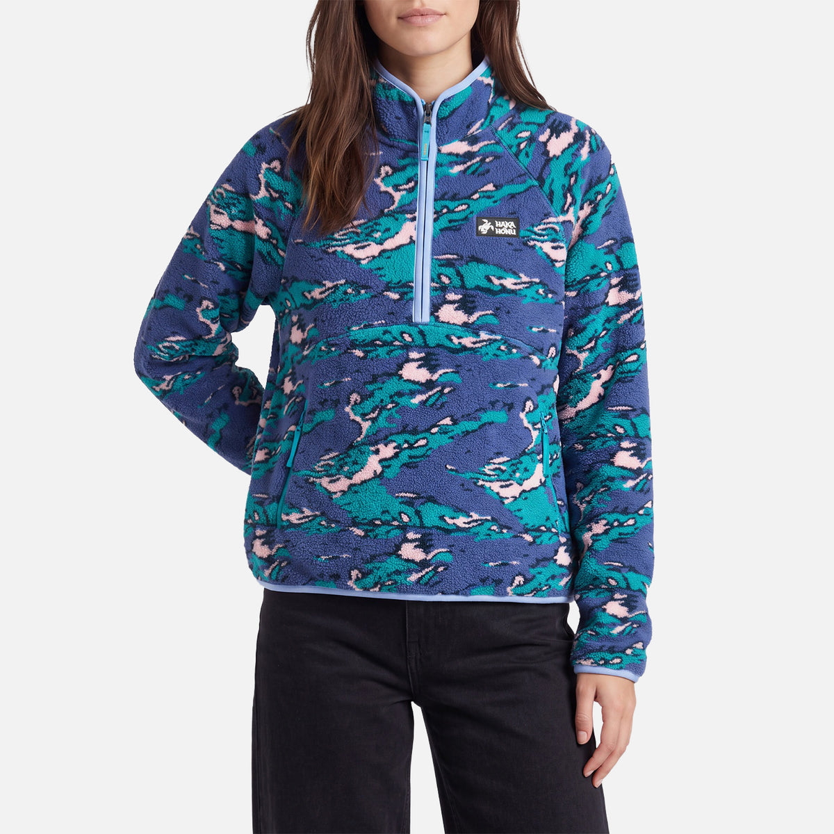 Polar Mujer Fogon Print Turquesa Haka Honu