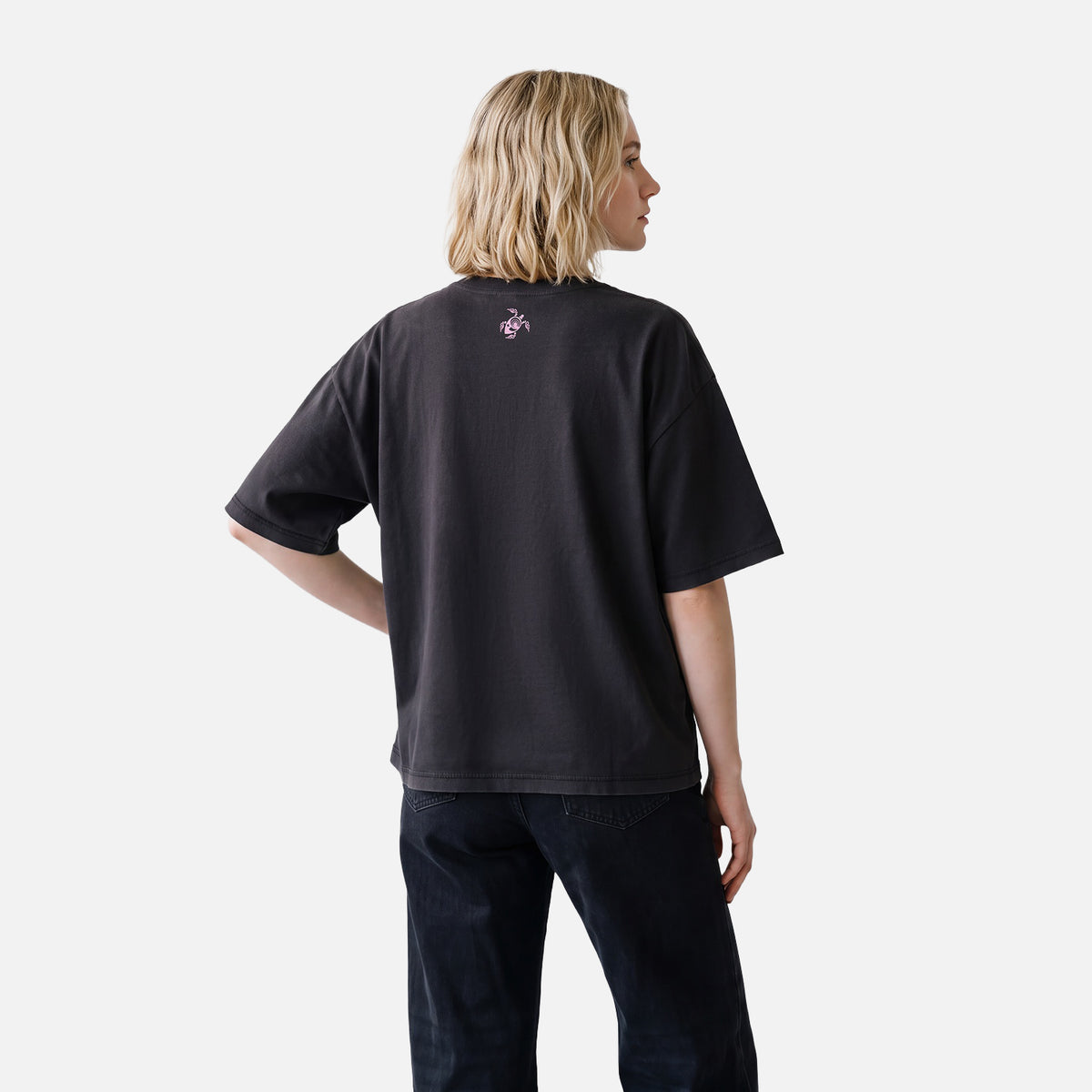 Polera Mujer Gorrion Negro Haka Honu