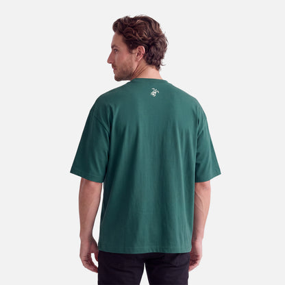 Polera Hombre Polo Esmeralda Haka Honu