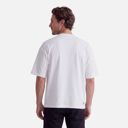 Polera Hombre Que Heavy Blanco Haka Honu