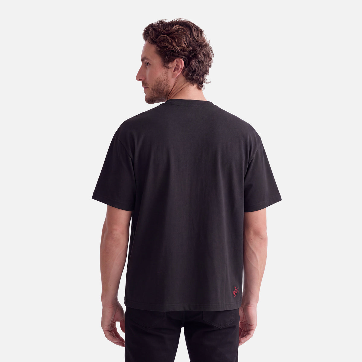Polera Hombre Que Heavy Negro Haka Honu