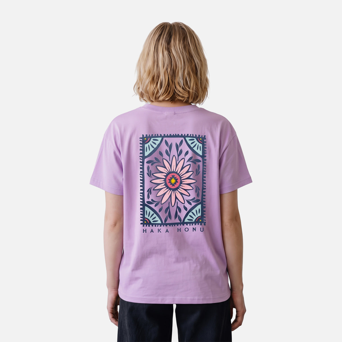 Polera Mujer Liofilizada Malva Haka Honu