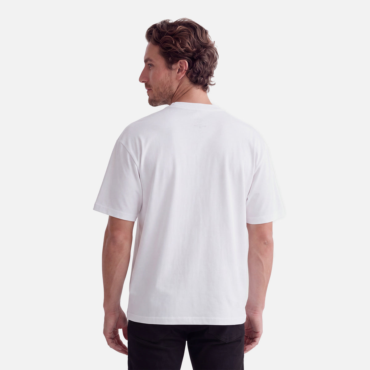 Polera Hombre Trebol Blanco Haka Honu