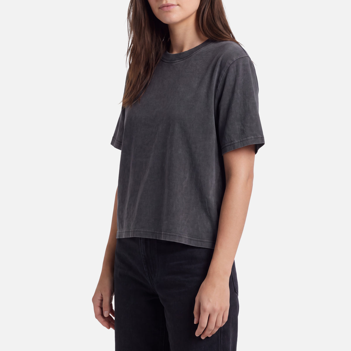 Polera Mujer Sin Prisa Gris Oscuro Haka Honu
