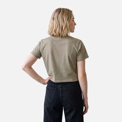 Polera Mujer Sin Prisa Verde Oliva Haka Honu