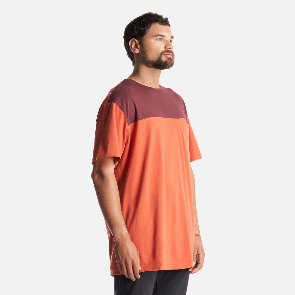 Polera Hombre Dale Color Terracota Haka Honu