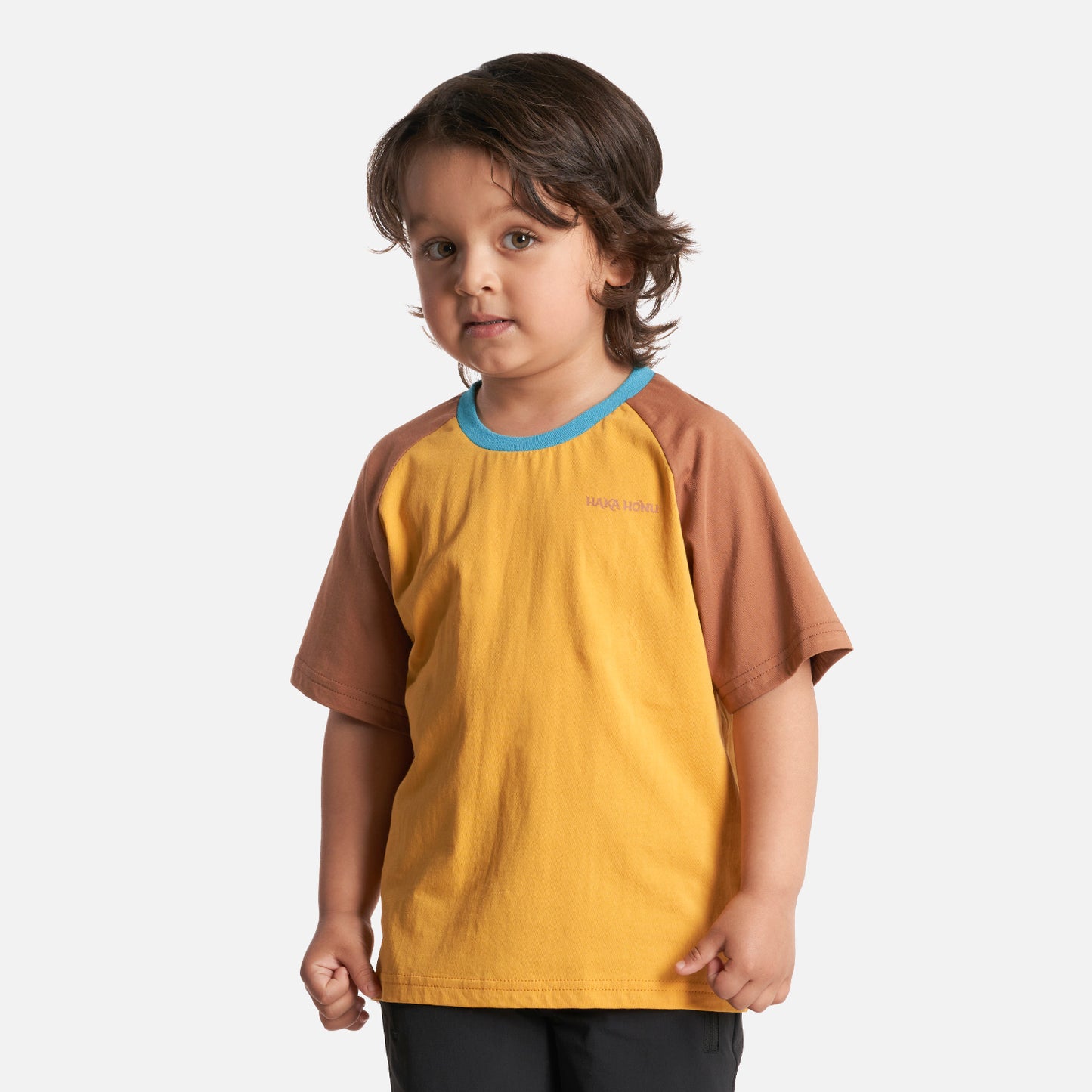 Polera Niño Hakids Amarillo Haka Honu