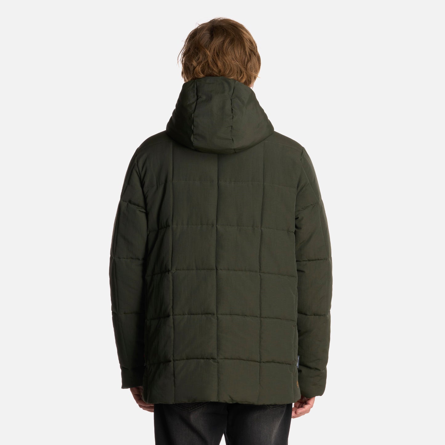 Chaqueta Hombre Aislado Verde Militar Haka Honu