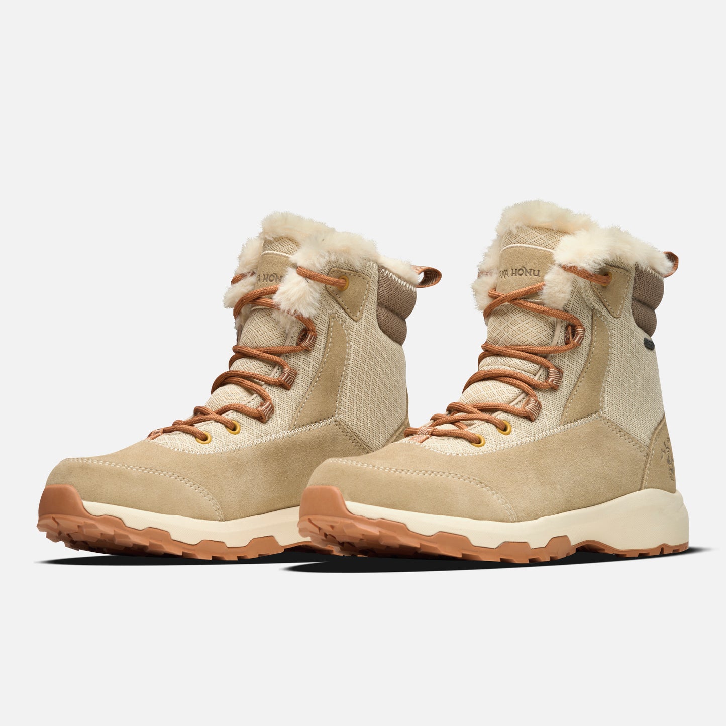 Bota Mujer Pellon Crema Haka Honu