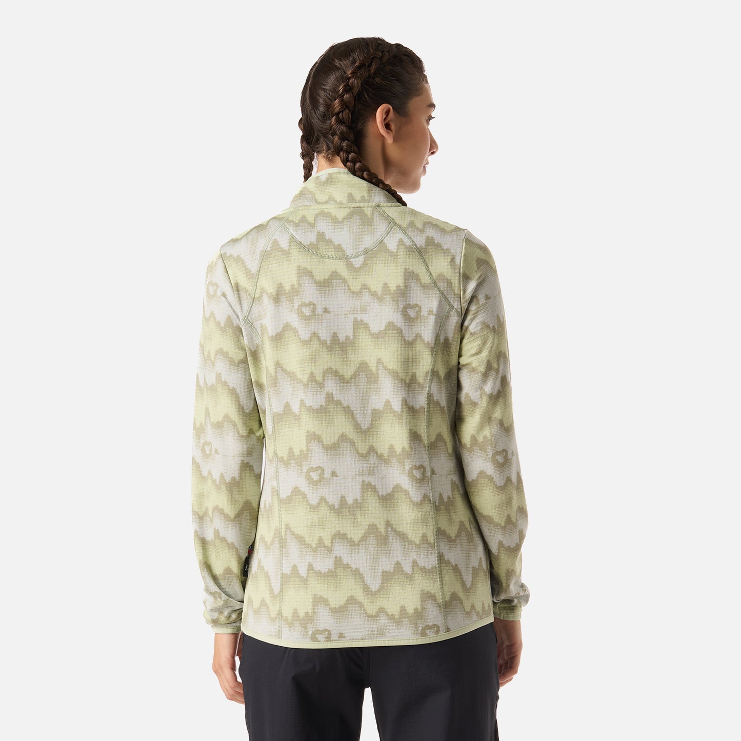 Polerón Mujer Taina Print Menta Haka Honu
