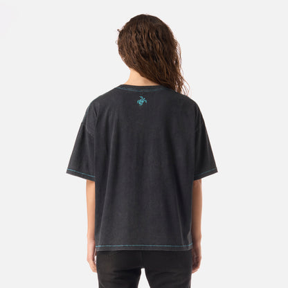 Polera Mujer Gorrion Negro Haka Honu