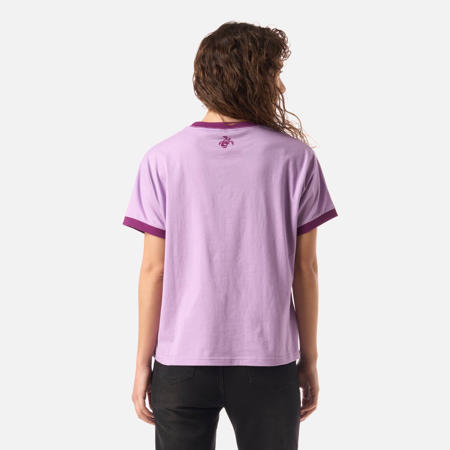 Polera Mujer Cosas Extranas Lavanda Haka Honu