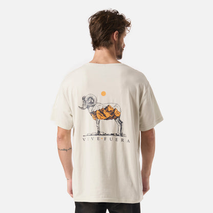 Polera Hombre El Cuernudo Menta Claro  Haka Honu