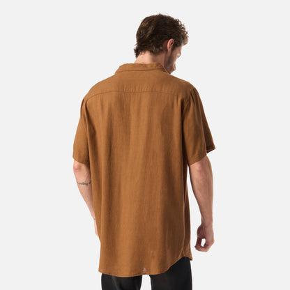 Camisa Hombre Linaje Mostaza Haka Honu