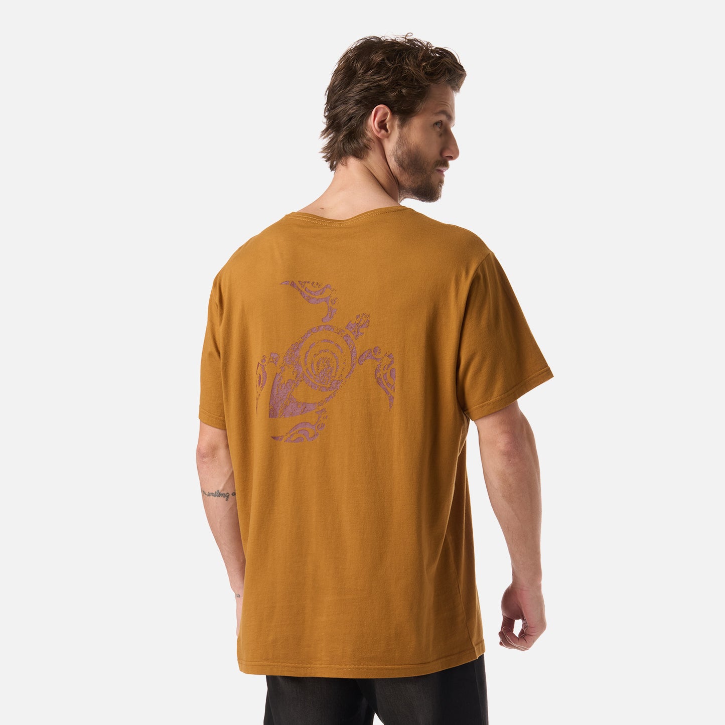 Polera Hombre Haka Mostaza Haka Honu