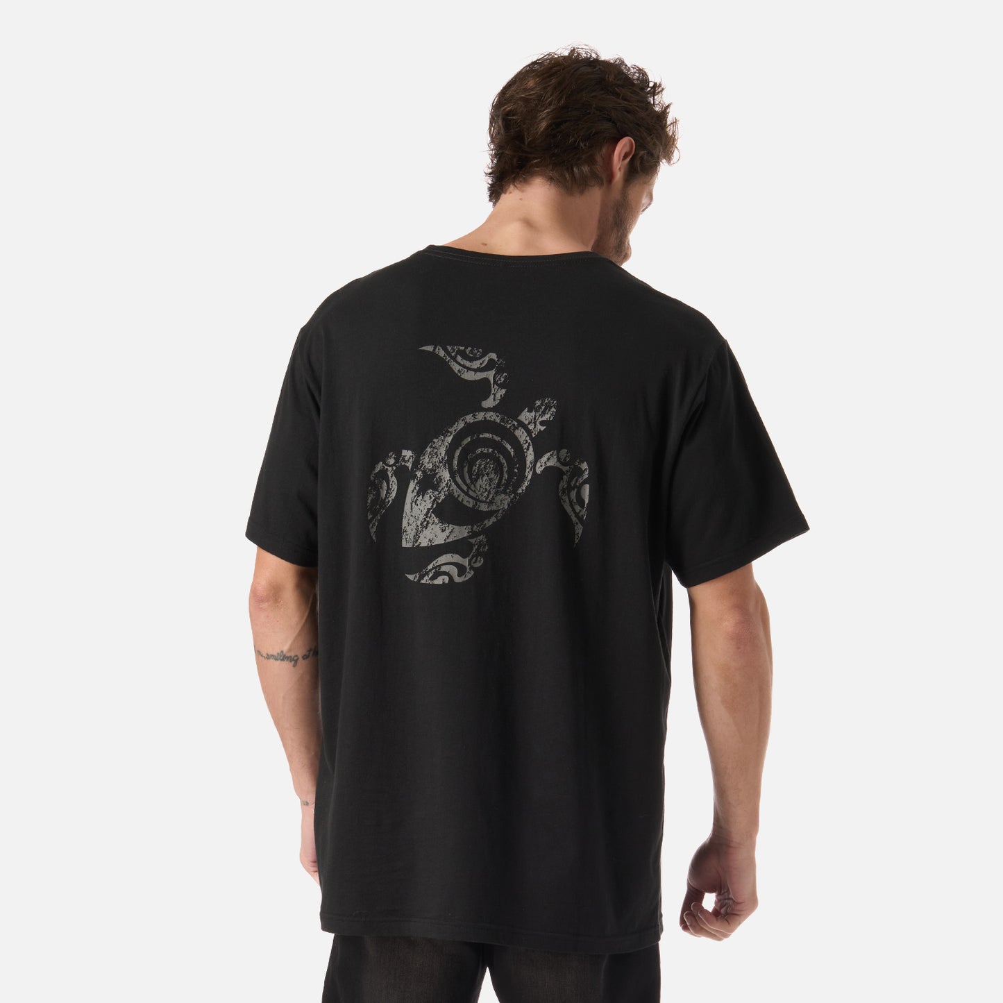 Polera Hombre Haka Negro Haka Honu