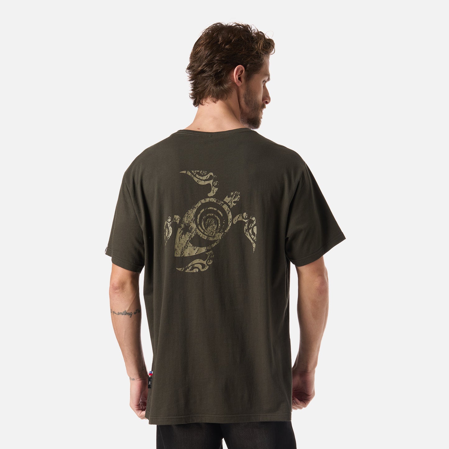 Polera Hombre Haka Verde Militar Haka Honu