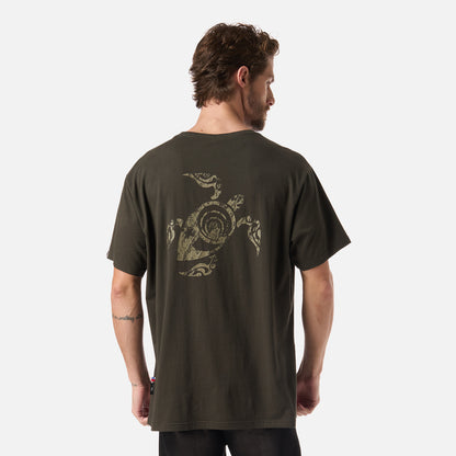 Polera Hombre Haka Verde Militar Haka Honu