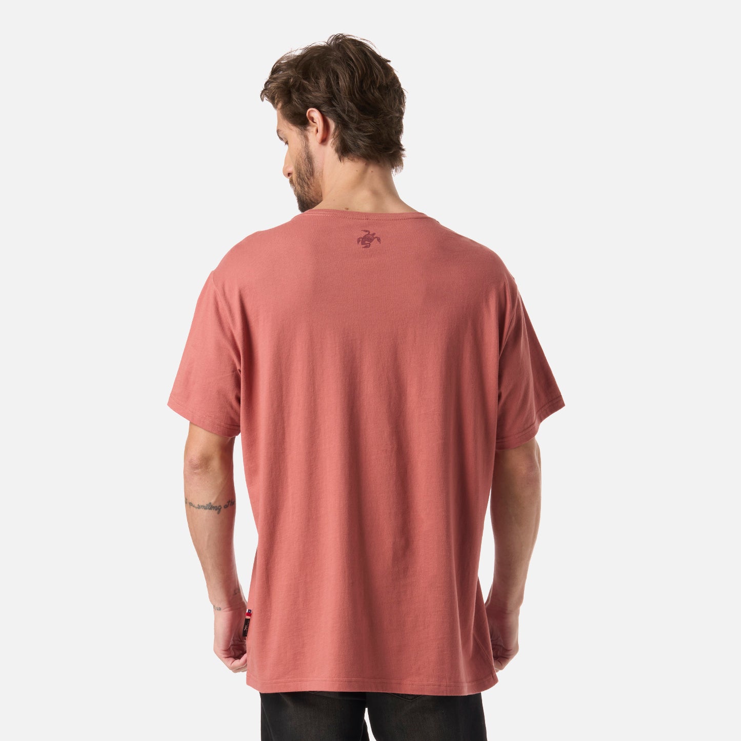 Polera Hombre Logo Terracota Claro Haka Honu