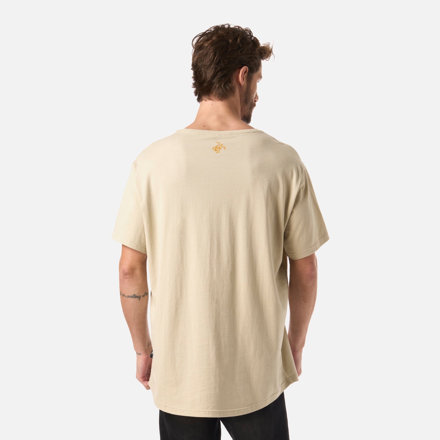 Polera Hombre Natural Arena Haka Honu