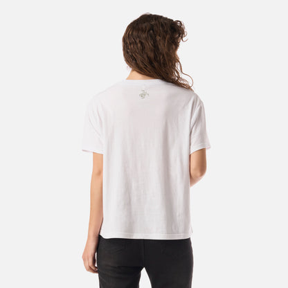 Polera Mujer Polo Blanco Haka Honu