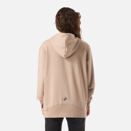 Polerón Mujer Motomami Full Zip Taupe Haka Honu