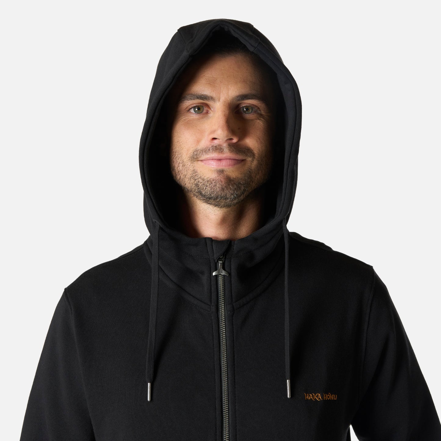 Polerón Hombre Ninja Negro Haka Honu