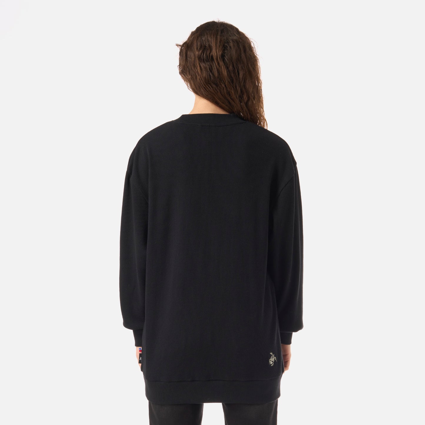 Polerón Mujer Eclipse Negro Haka Honu