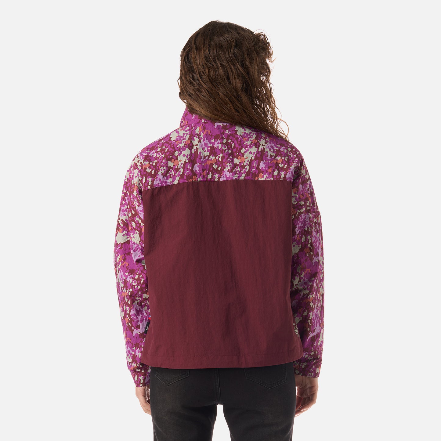 Chaqueta Mujer Hija Del Viento Burdeo Haka Honu