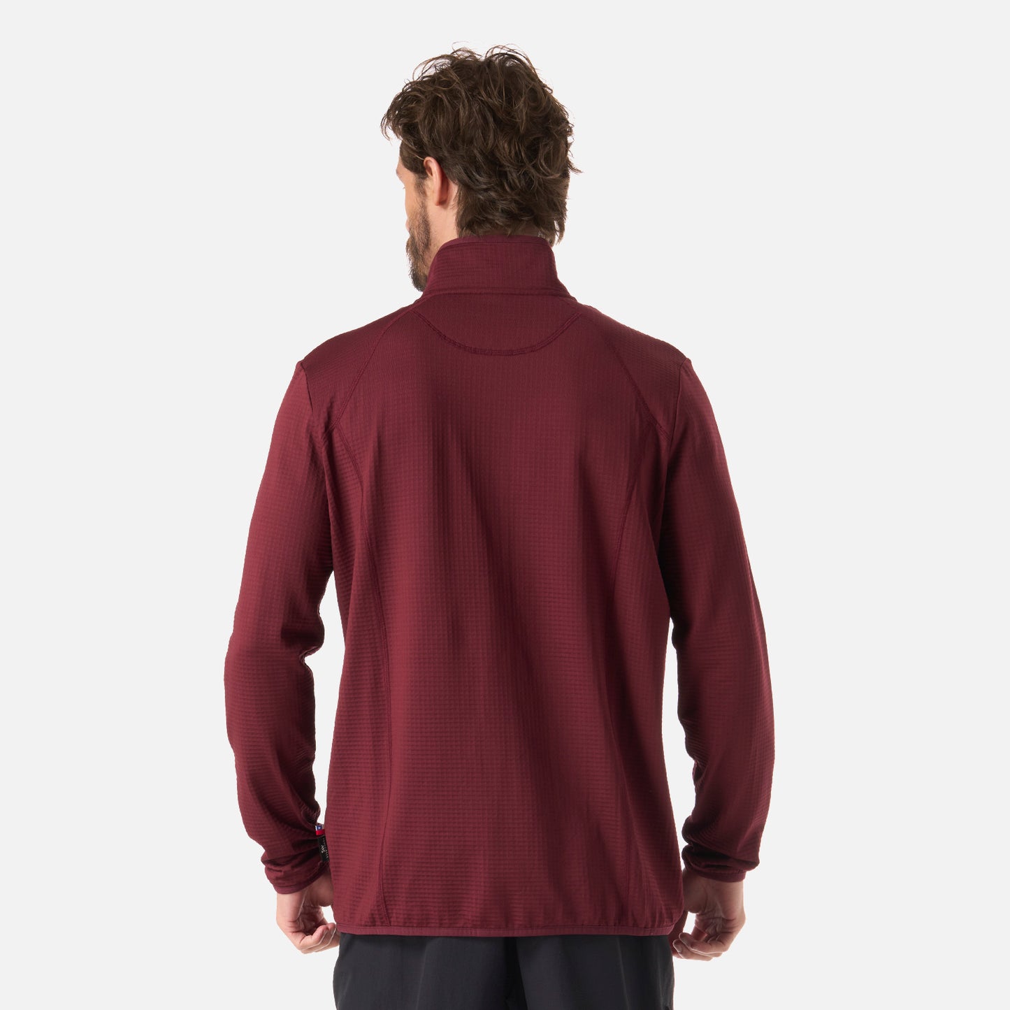 Polerón Hombre Taina Full Zip Burdeo Haka Honu