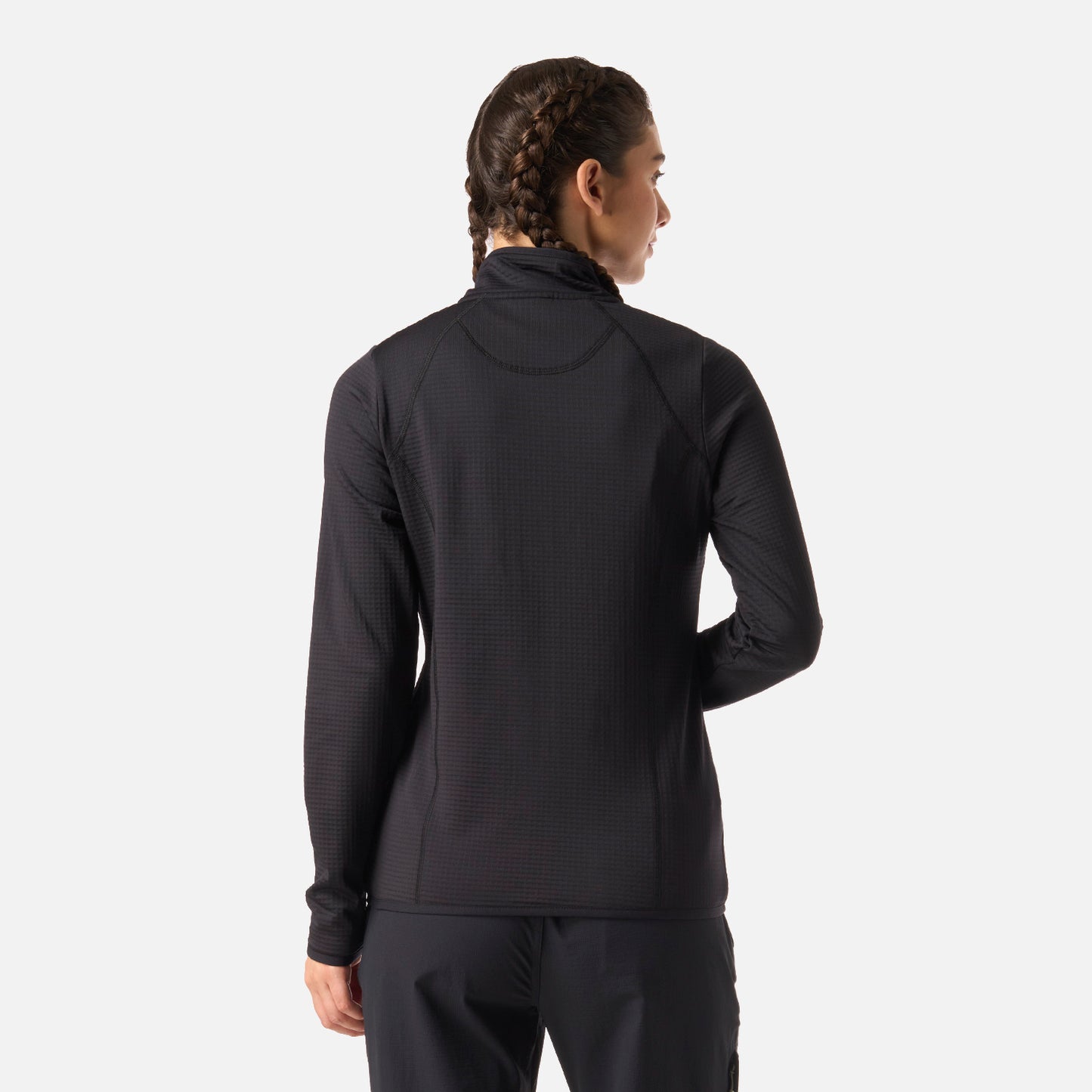 Polerón Mujer Taina Full Zip Negro Haka Honu