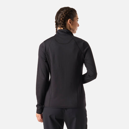 Polerón Mujer Taina Full Zip Negro Haka Honu
