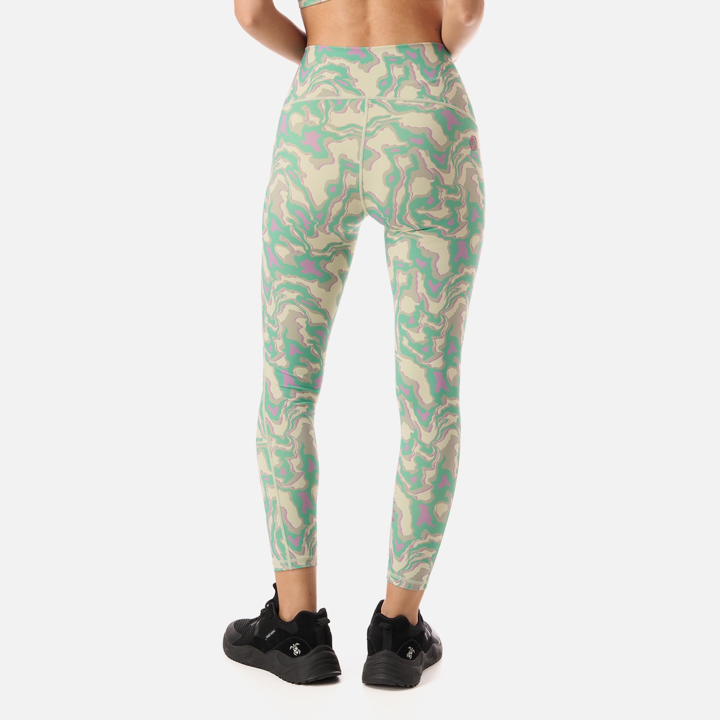 Calza Mujer Coihue Larga Print Menta Haka Honu