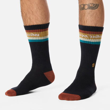 Calcetín Hombre Las Tres Puntas Pack Medio Multicolor Haka Honu