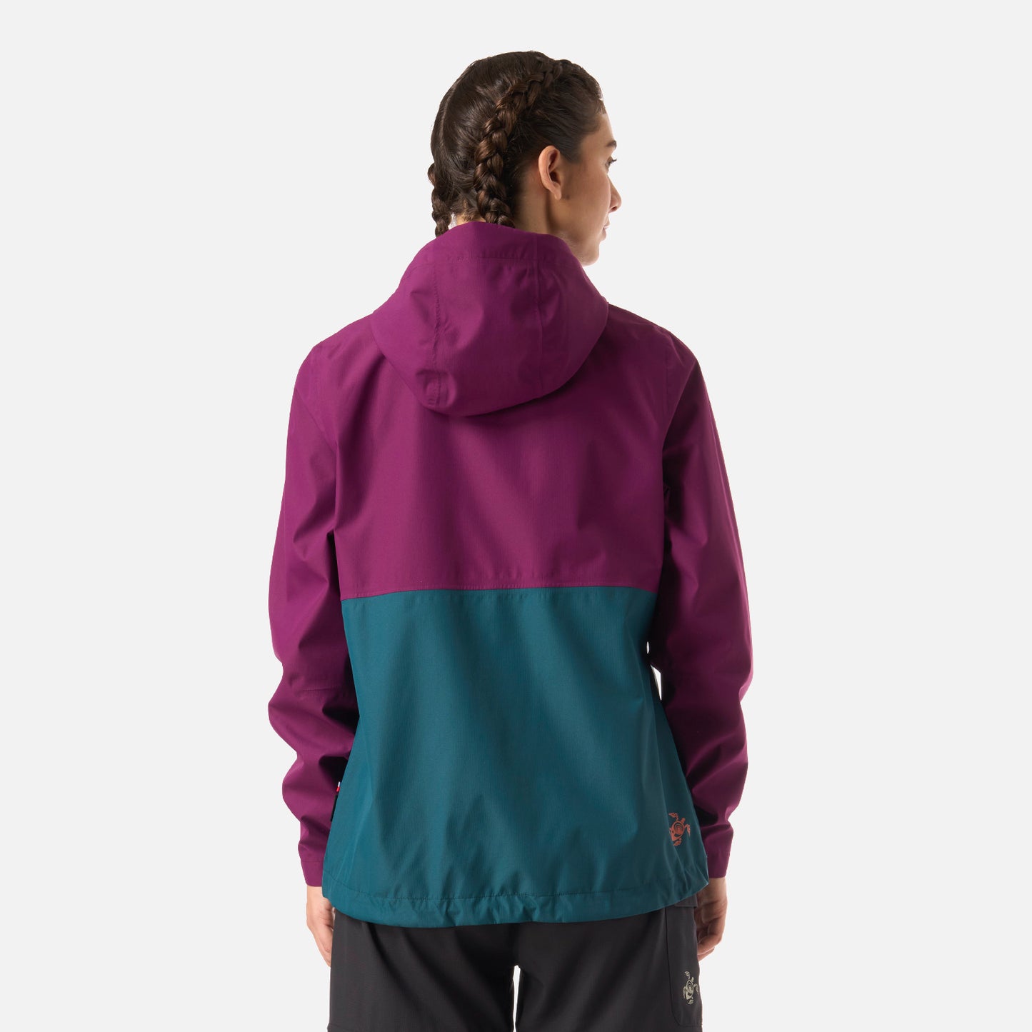 Chaqueta Mujer Viento Norte 14 Zip Purpura Haka Honu